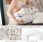 Coussin d'Allaitement Multifonction Bébé – Soutien Ergonomique & Réglable